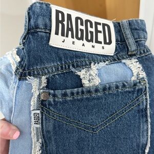 The Ragged Priest Blue Straight Leg Jeans